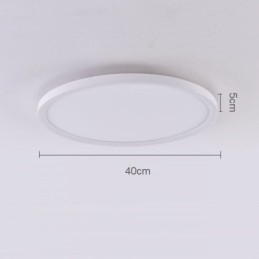 Designer Touch Decorative Nordic Round Flush Mount Super Thin Ceiling Light Aluminum Roung Lamp Lighting