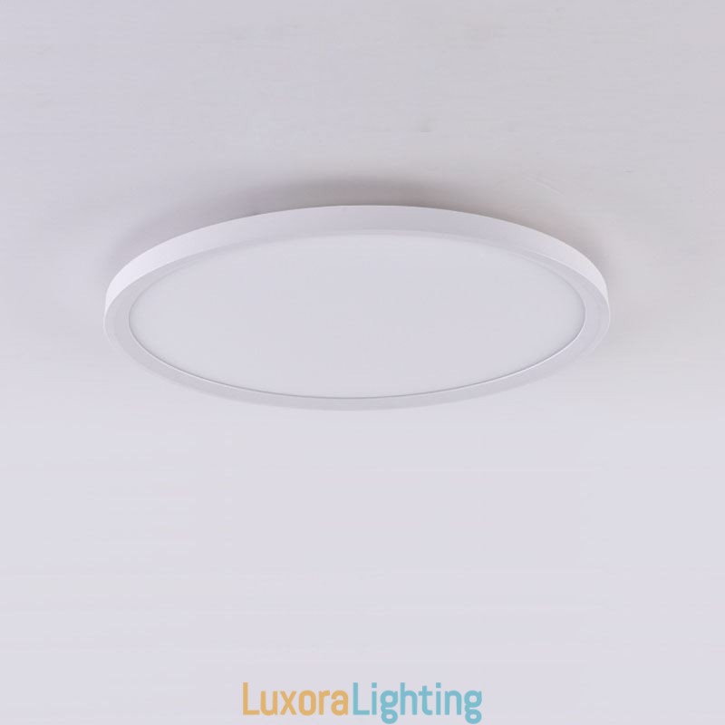 Designer Touch Decorative Nordic Round Flush Mount Super Thin Ceiling Light Aluminum Roung Lamp Lighting