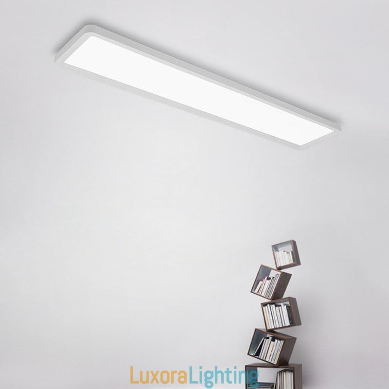 Designer Touch Decorative Panel Flush Mount Nordic Super Thin Rectangle Ceiling Light Home Lighting Light