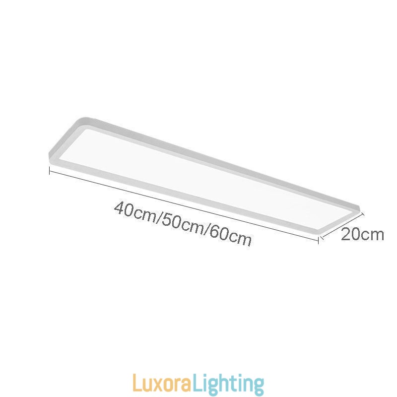 Designer Touch Decorative Panel Flush Mount Nordic Super Thin Rectangle Ceiling Light Home Lighting Light