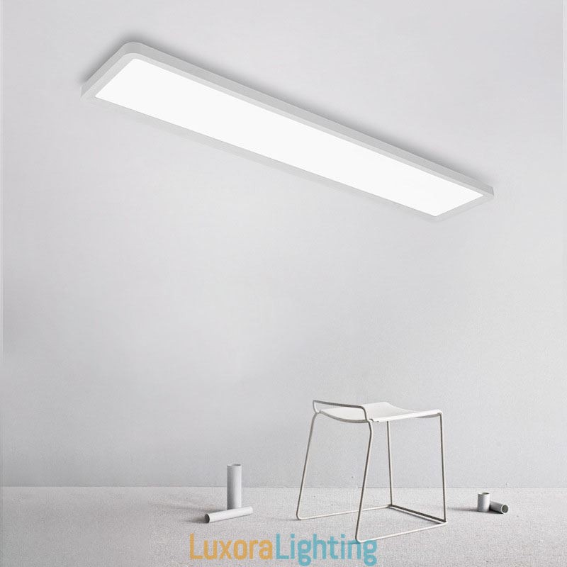 Designer Touch Decorative Panel Flush Mount Nordic Super Thin Rectangle Ceiling Light Home Lighting Light