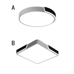 Designer Touch Decorative Modern Simple Flush Mount Circular Ceiling Light