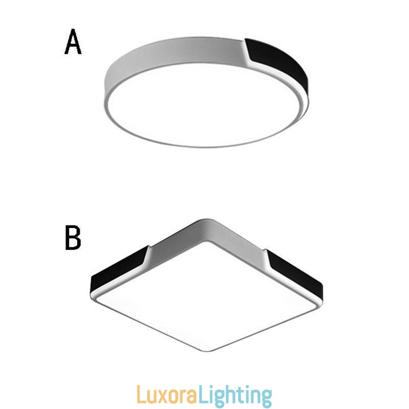 Designer Touch Decorative Modern Simple Flush Mount Circular Ceiling Light