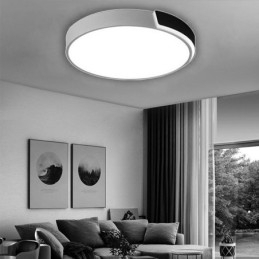 Designer Touch Decorative Modern Simple Flush Mount Circular Ceiling Light