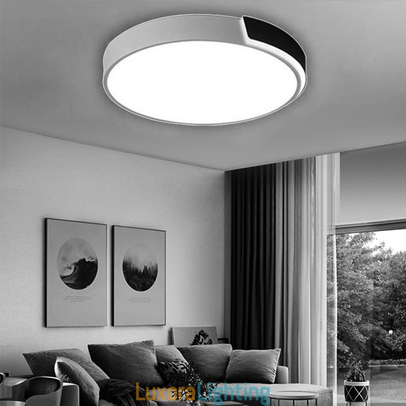 Designer Touch Decorative Modern Simple Flush Mount Circular Ceiling Light
