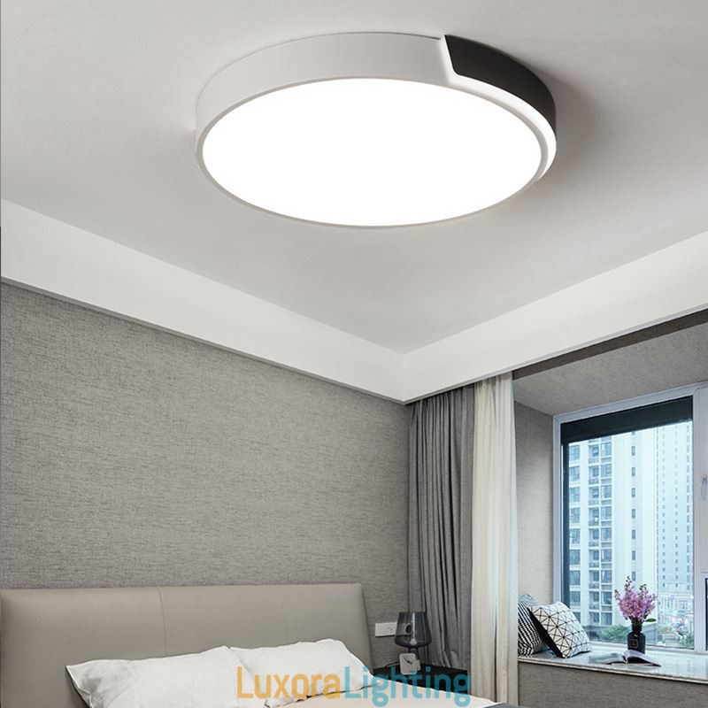 Designer Touch Decorative Modern Simple Flush Mount Circular Ceiling Light