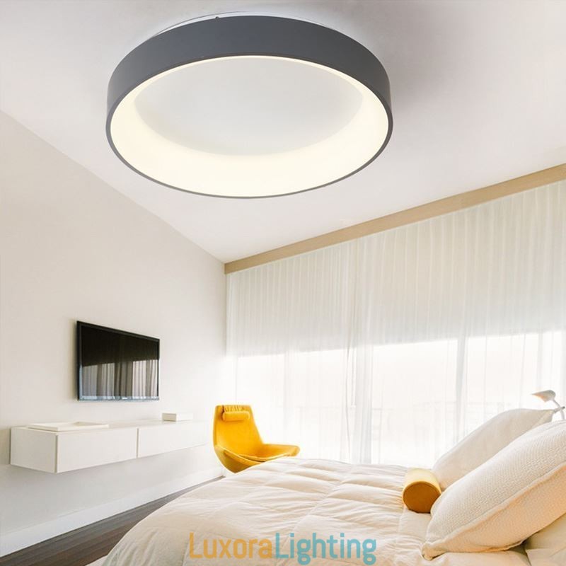 Designer Touch Decorative Flush Mount Modern Round Ceiling Light Energy Saving Lamp