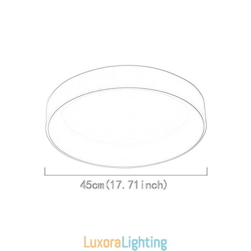 Designer Touch Decorative Flush Mount Modern Round Ceiling Light Energy Saving Lamp