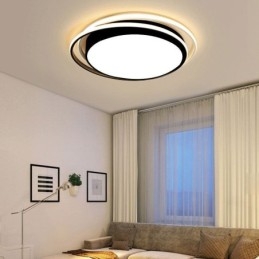 Designer Touch Decorative Modern Simple Flush Mount Geometric Ceiling Light Square Frame Lamp Light