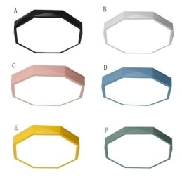 Designer Touch Decorative Modern Flush Mount Special Hexagon Design Ceiling Light Ultra Thin Lamp Light