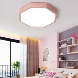 Designer Touch Decorative Modern Flush Mount Special Hexagon Design Ceiling Light Ultra Thin Lamp Light