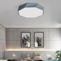 Designer Touch Decorative Modern Flush Mount Special Octagon Design Ceiling Light Ultra Thin Lamp Light