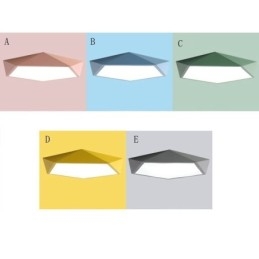 Designer Touch Decorative Modern Flush Mount Diamond Design Ceiling Light Ultra Thin Home Lighting Light