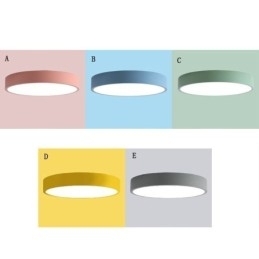 Designer Touch Decorative Modern Flush Mount Round Ceiling Light Ultra Thin Home Lighting Light