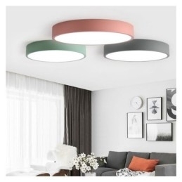 Designer Touch Decorative Contemporary Flush Mount Ultra Thin Ceiling Light Round Lamp Light