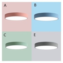 Designer Touch Decorative Contemporary Flush Mount Ultra Thin Ceiling Light Round Lamp Light