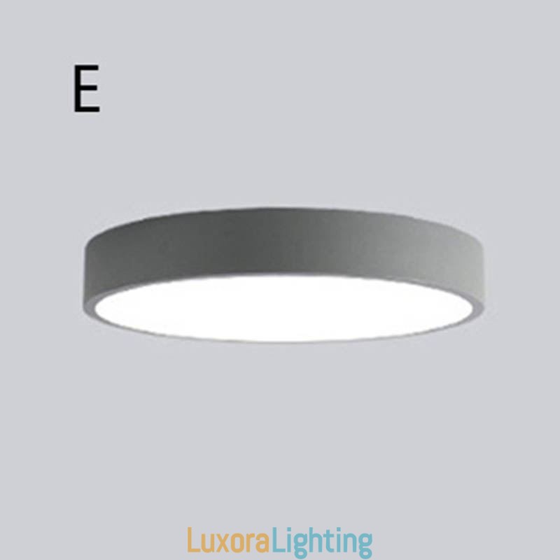 Designer Touch Decorative Contemporary Flush Mount Ultra Thin Ceiling Light Round Lamp Light