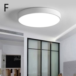 Designer Touch Decorative Contemporary Flush Mount Ultra Thin Ceiling Light Round Lamp Light