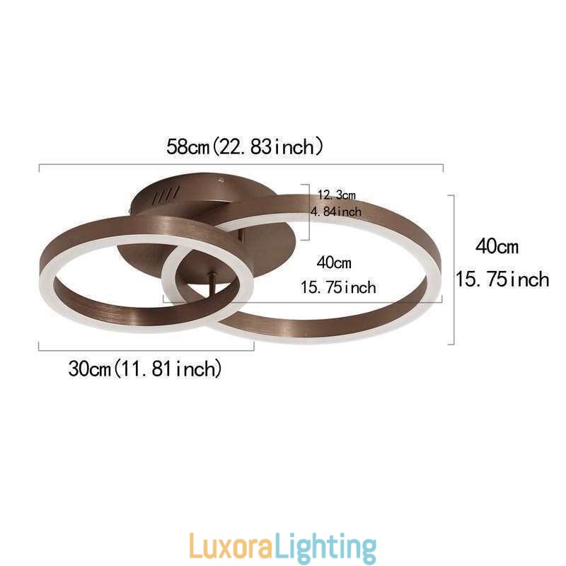 Designer Touch Decorative Modern Simple Flush Mount Creative Ceiling Light Warmth Lighting Light