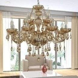 Designer Touch Decorative Modern Contemporary Crystal Glass Chandelier