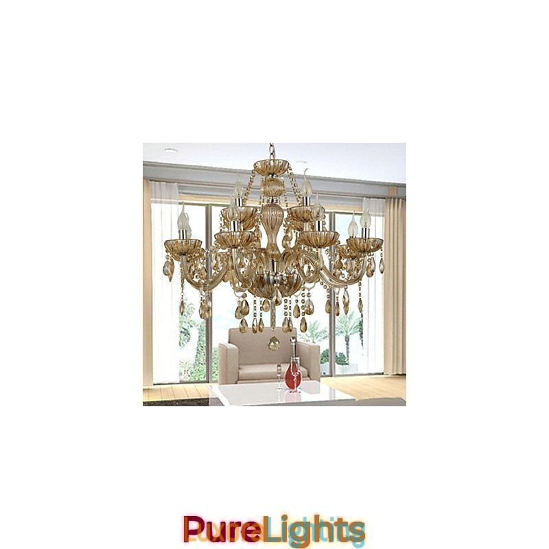 Designer Touch Decorative Modern Contemporary Crystal Glass Chandelier