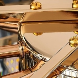 Designer Touch Decorative Crystal Flush Mount Round Crystal Decoration Ceiling Light Crystal Shell Lampshade