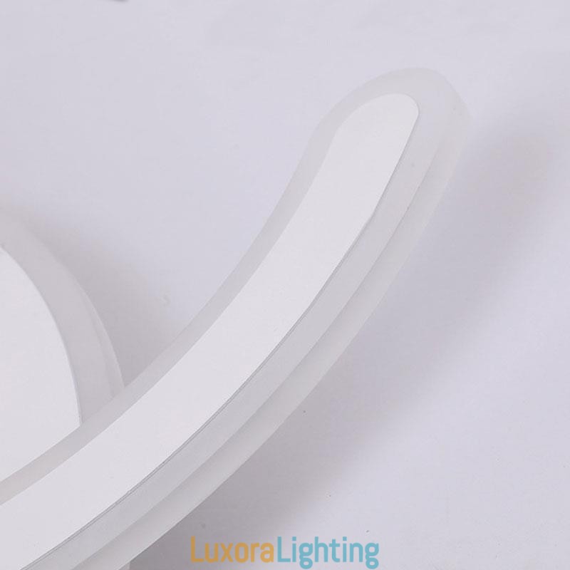 Designer Touch Decorative Modern Simple Flush Mount Letter C Acrylic Ceiling Light