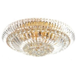 Designer Touch Decorative Modern Simple Flush Mounted Crystal Round Lighting