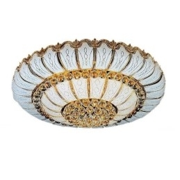 Designer Touch Decorative Contemporary Simple Flush Mount Crystal Ceiling Light Round