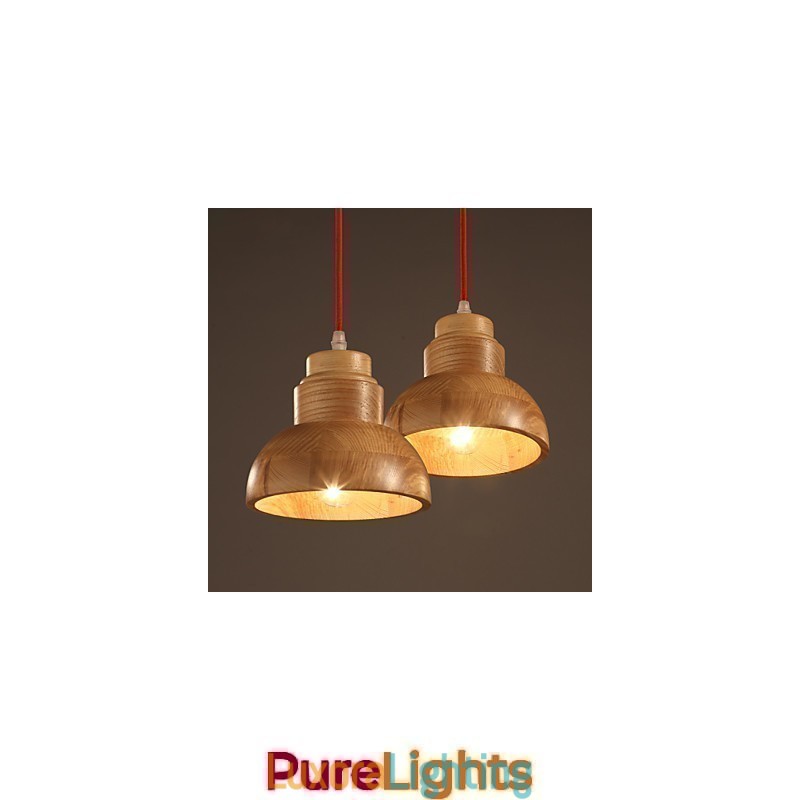 Designer Touch Decorative Chandelier Mini Style Traditional Classic Wood Bamboo