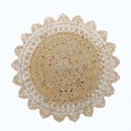 Designer Touch Decorative European Flush Mount Crystal Ceiling Light