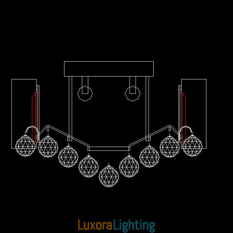 Designer Touch Decorative European Flush Mount Crystal Ceiling Light