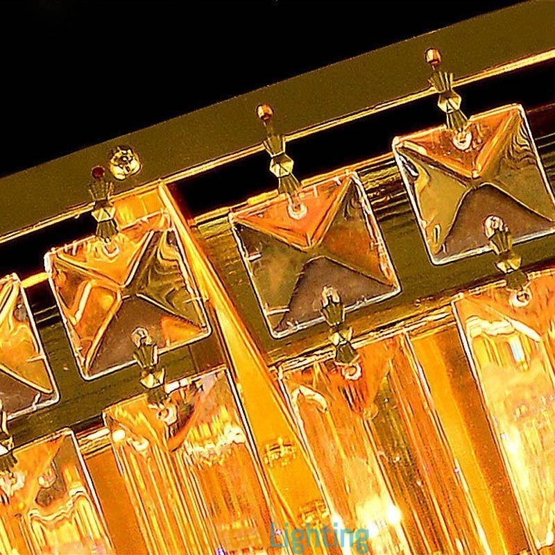 Designer Touch Decorative Flush Mount Crystal Ceiling Light European Round Lighting