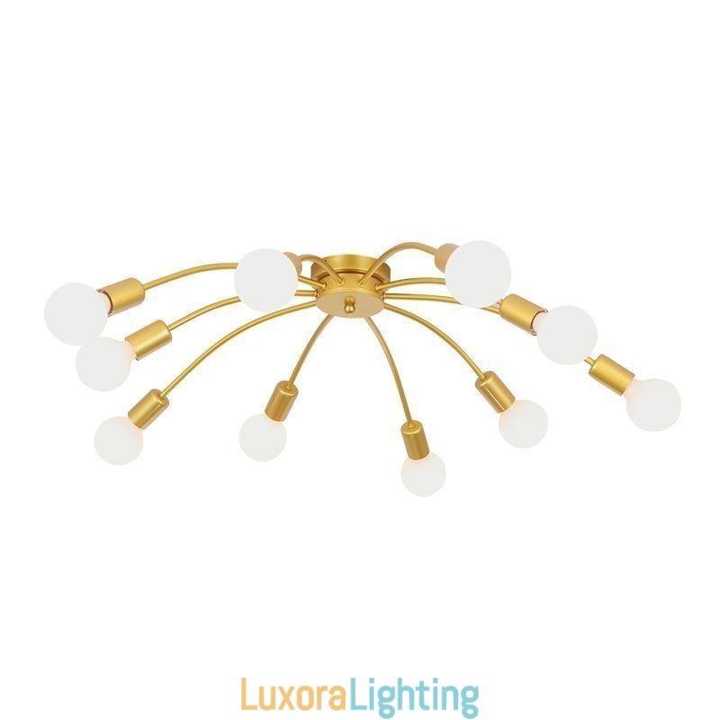 Designer Touch Decorative Ceiling Spider Lamp Antique Classic Flush Mount Dining Lamp 8 10 Arms