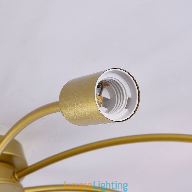 Designer Touch Decorative Ceiling Spider Lamp Antique Classic Flush Mount Dining Lamp 8 10 Arms