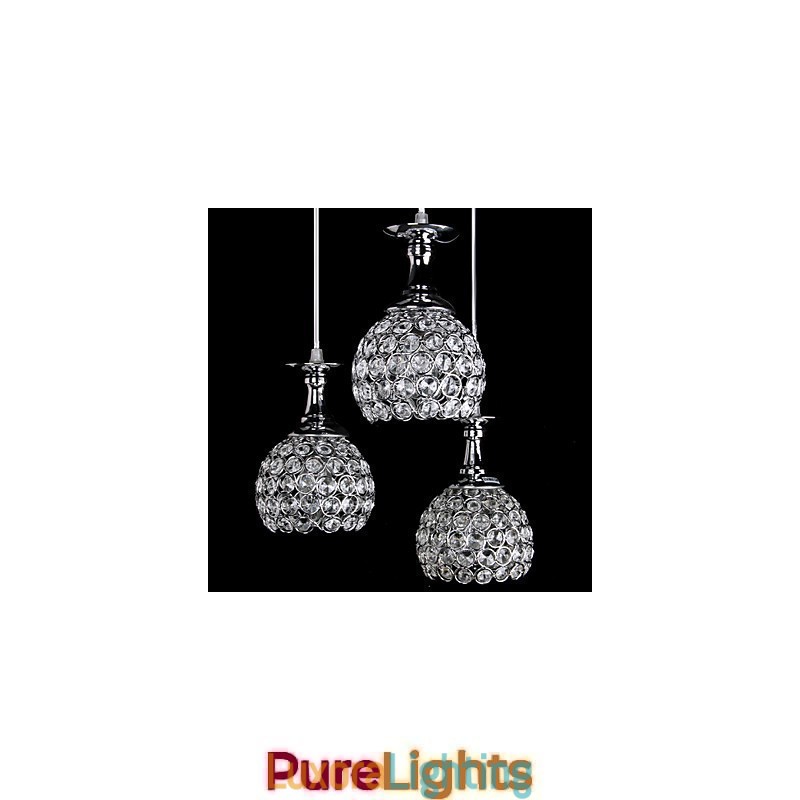 Designer Touch Decorative Crystal Chandelier Modern Contemporary Metal