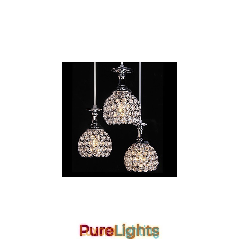 Designer Touch Decorative Crystal Chandelier Modern Contemporary Metal