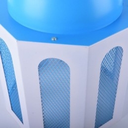 Designer Touch Decorative Castle Shaped Pendant Light Modern Blue and White Color Light