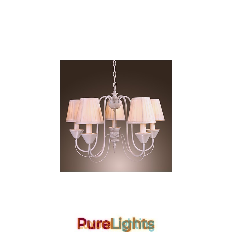 Designer Touch Decorative Rustic Lodge Bronze Chandelier