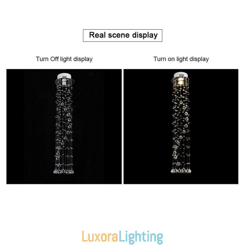 Designer Touch Decorative Luxury Large Chandelier Modern Crystal Flush Mount Ceiling Light Fixtures