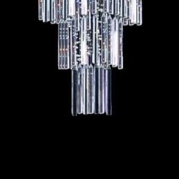 Designer Touch Decorative Modern Square Crystal Chandelier Contemporary Elegant Ceiling Light Fixture Duplex Stair