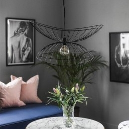 Designer Touch Decorative Modern Hat Chandelier Minimalist Decor Pendant Light 1 Light