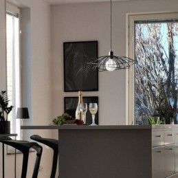 Designer Touch Decorative Modern Hat Chandelier Minimalist Decor Pendant Light 1 Light