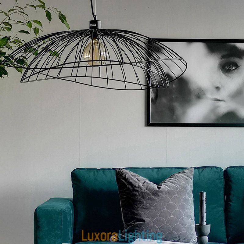 Designer Touch Decorative Modern Hat Chandelier Minimalist Decor Pendant Light 1 Light