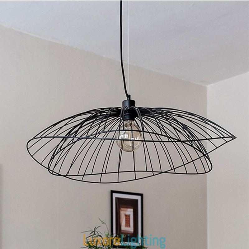 Designer Touch Decorative Modern Hat Chandelier Minimalist Decor Pendant Light 1 Light