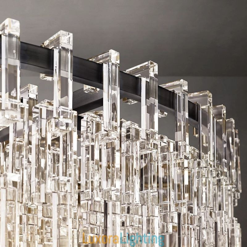 Designer Touch Decorative American Ceiling Light Luxury Crystal Pendant Light 60cm