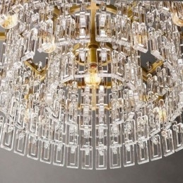 Designer Touch Decorative American Ceiling Light Luxury Crystal Pendant Light 60cm