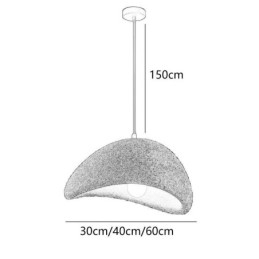 Designer Touch Decorative Resin Hanging Light Simple Ceiling Light