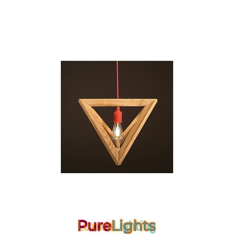 Designer Touch Decorative Nordic Wood Chandelier Cafe Clothing Creative Retro Oak Chandelier