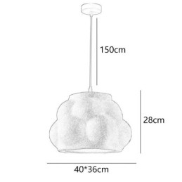 Designer Touch Decorative Resin Pendant Light Modern Hanging Light